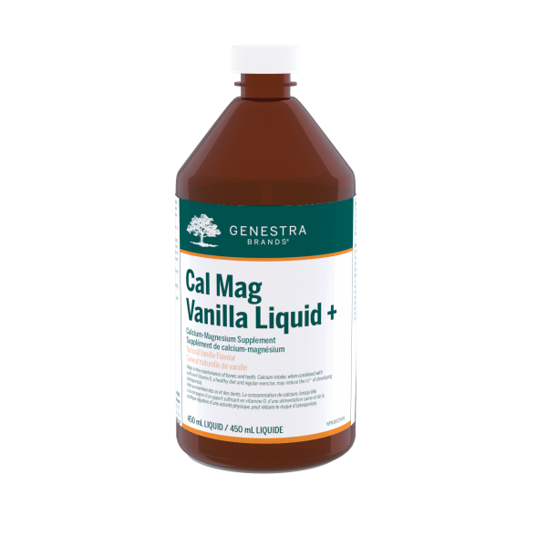Genestra Cal Mag Vanilla Liquid+ 450ml