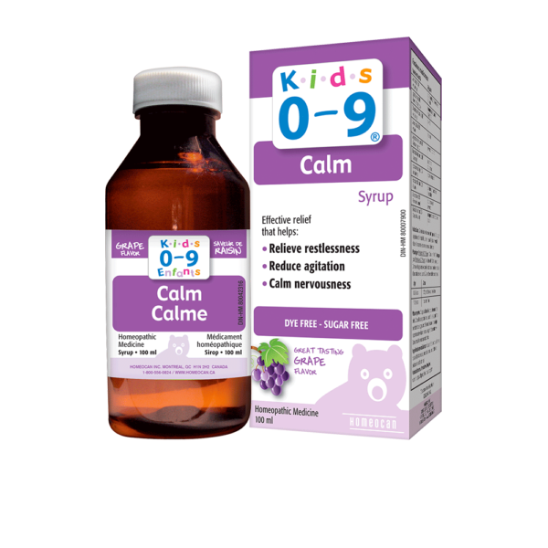 Homeocan Kids 0-9 Calm Syrup Grape Flavour 100ml