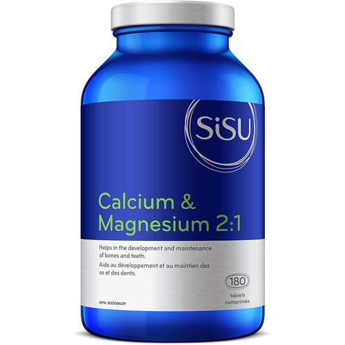 Sisu Calcium & Magnesium 2:1 180 Tablets