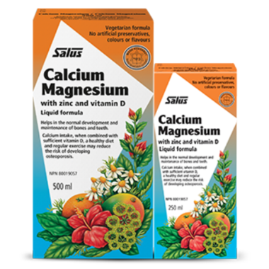 Salus Calcium Magnesium Bonus Shrink Pack 250ml +500ml