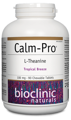 Bioclinic Naturals Calm-Pro 90 Chewable Tablets
