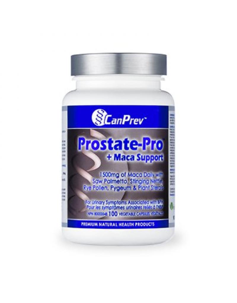 CanPrev Prostate-Pro + Maca Support 100 Vegetable Capsules
