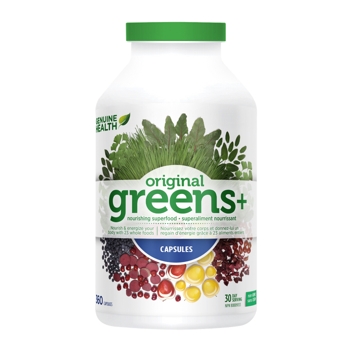 Genuine Health Greens+ 360 Capsules