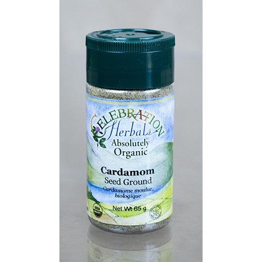 Celebration Herbals Cardamom Seed Ground Organic 3.5 oz
