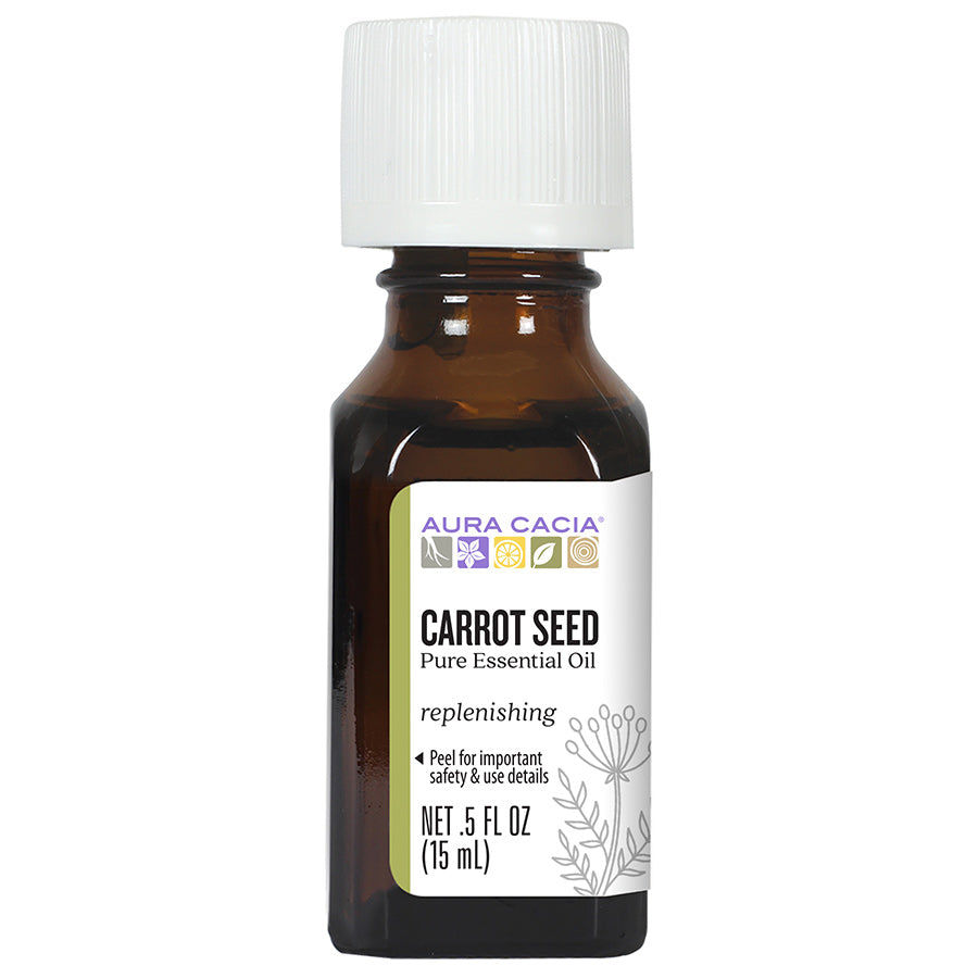Aura Cacia 100% Pure Carrot Seed Essential Oil 15ml
