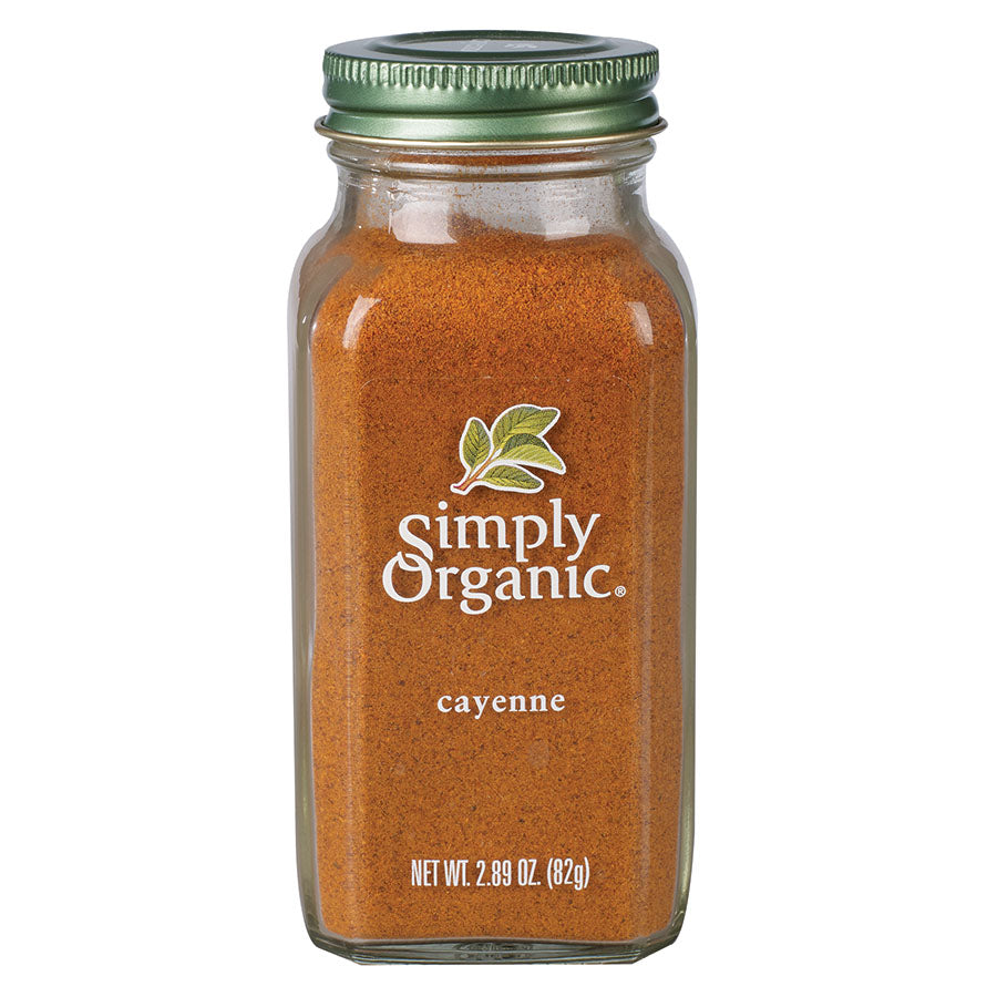 Simply Organic Cayenne Pepper 71g Glass Bottle