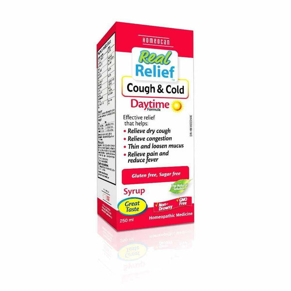 Homeocan Real Relief Cough And Cold Daytime 250ml