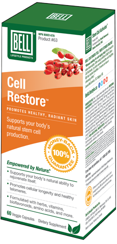 Bell Lifestyle Products #63 Cell Restore 60 Capsules
