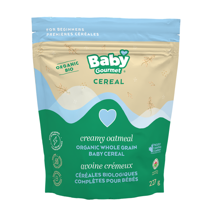 Baby Gourmet Organic Creamy Oatmeal Cereal 227g