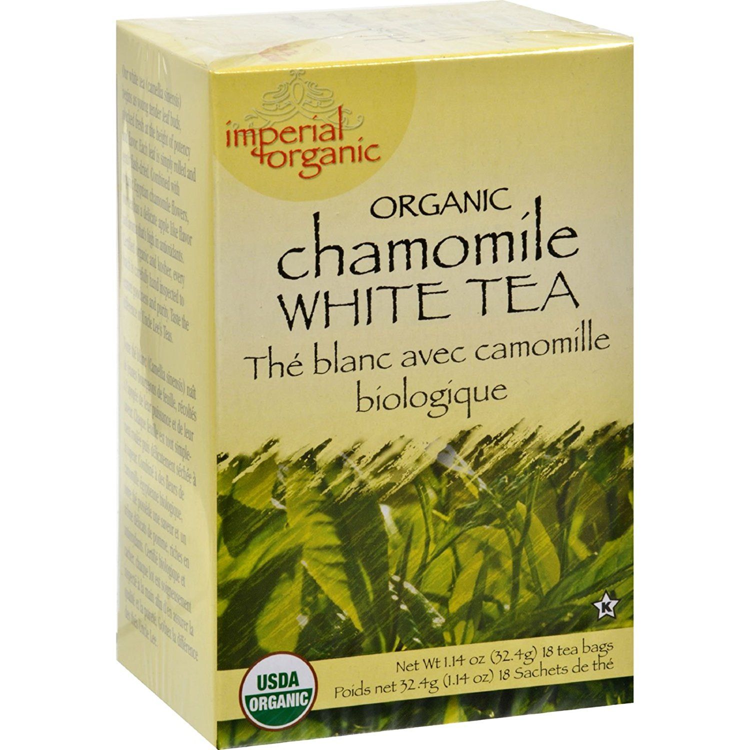 Uncle Lee's Chamomile White Tea 18 Tea Bags