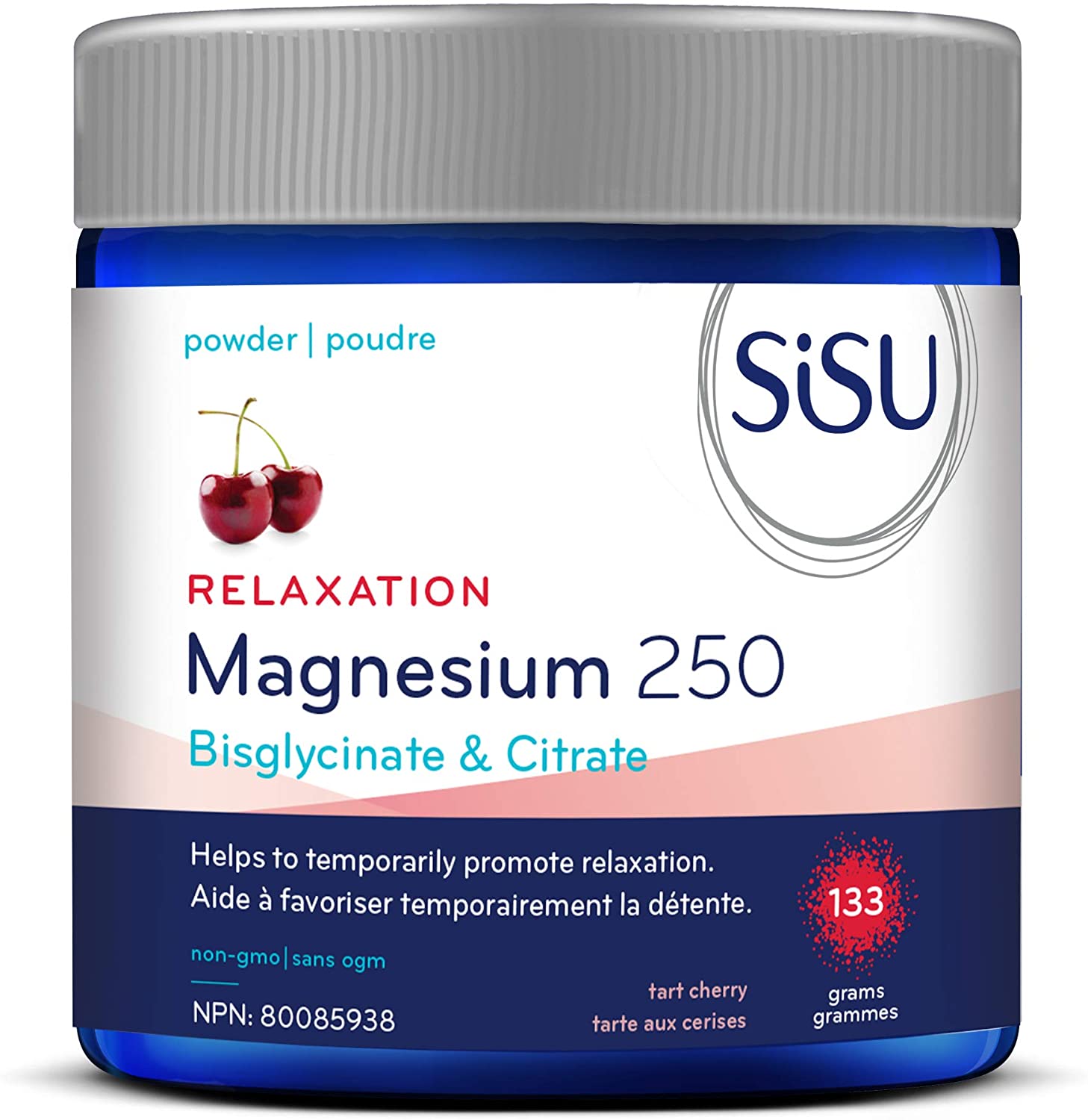 SISU Relaxation Magnesium 250 Tart Cherry 133g