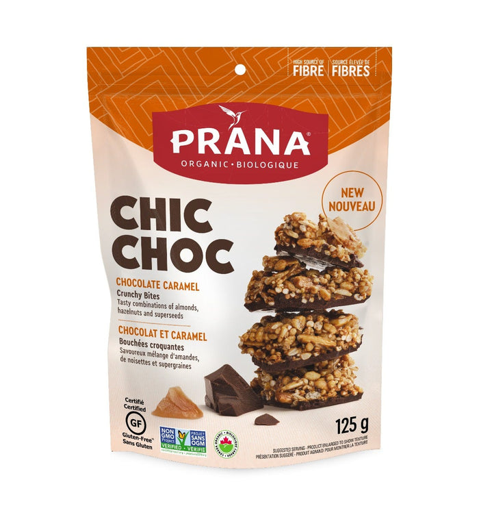 Prana Chic Choc Caramel Chocolate 125g