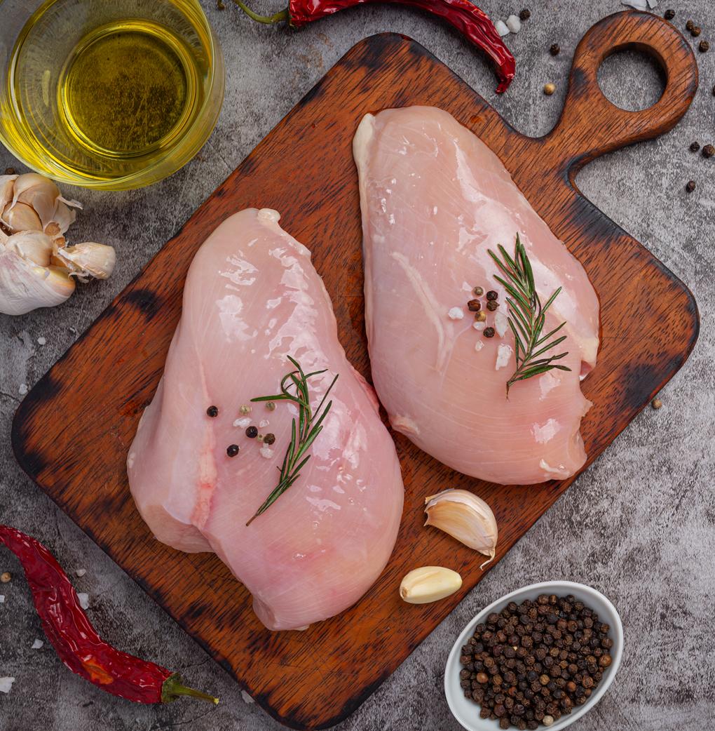 Inside U Farms Natural Boneless, Skinless Chicken Breasts 2 / pkg