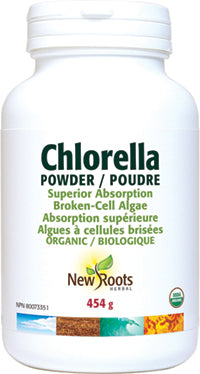 New Roots Chlorella Powder Certified Organic 454g