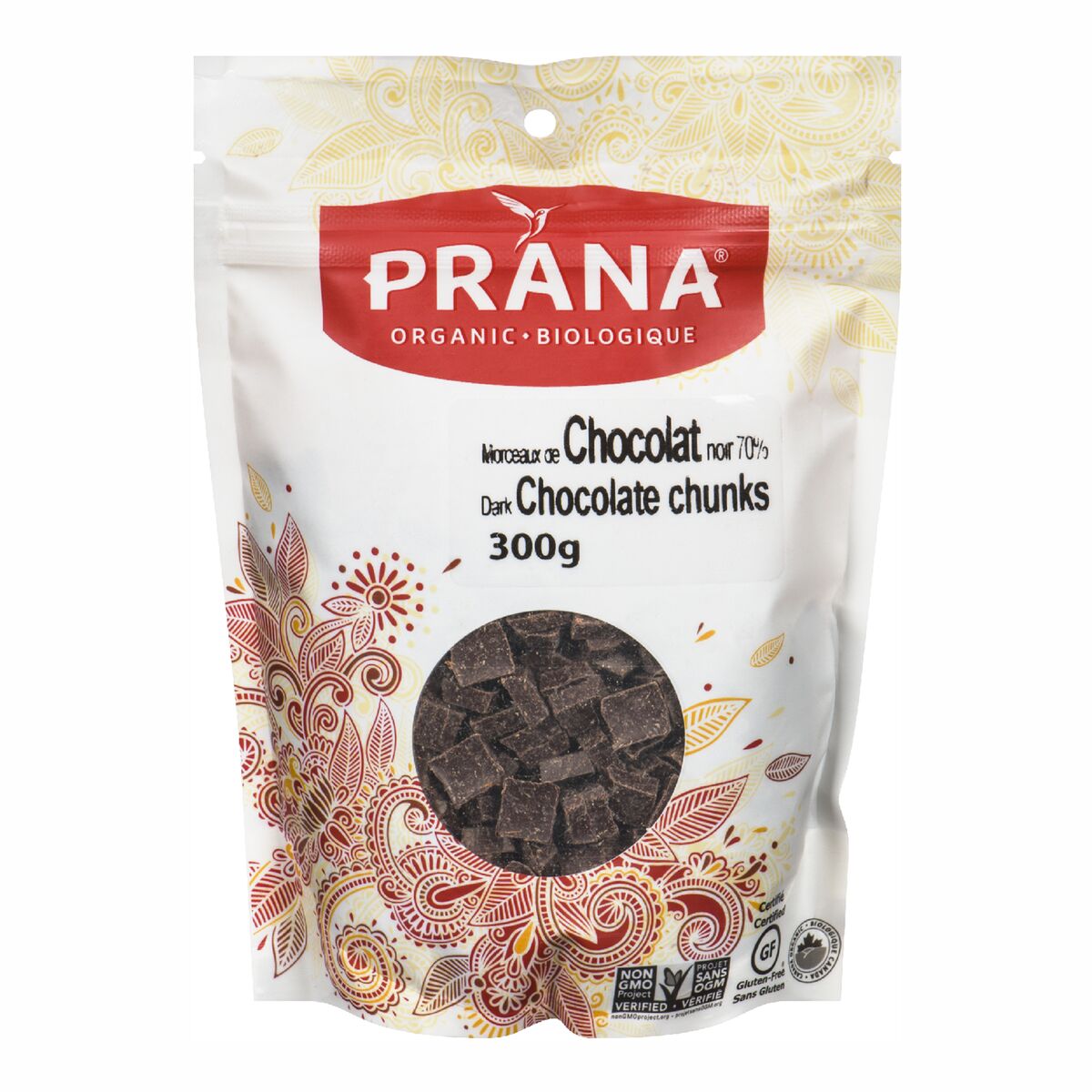 Prana Chocolate Chunks 70% 300g