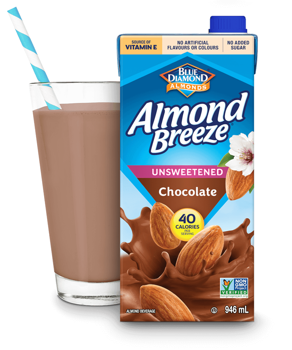 Blue Diamond Almond Breeze Unsweetened Chocolate 946ml