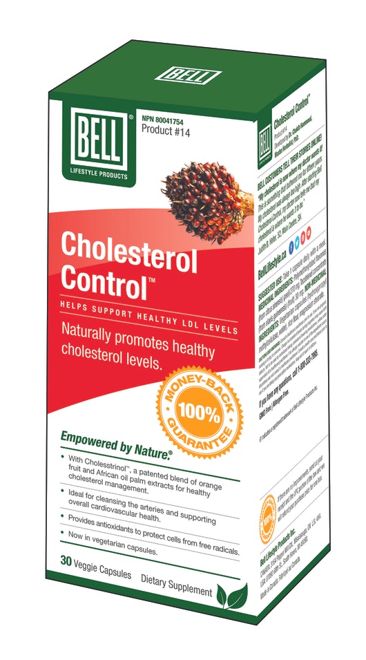 Bell Lifestyle Products #14 Cholesterol Control 30 Capsules
