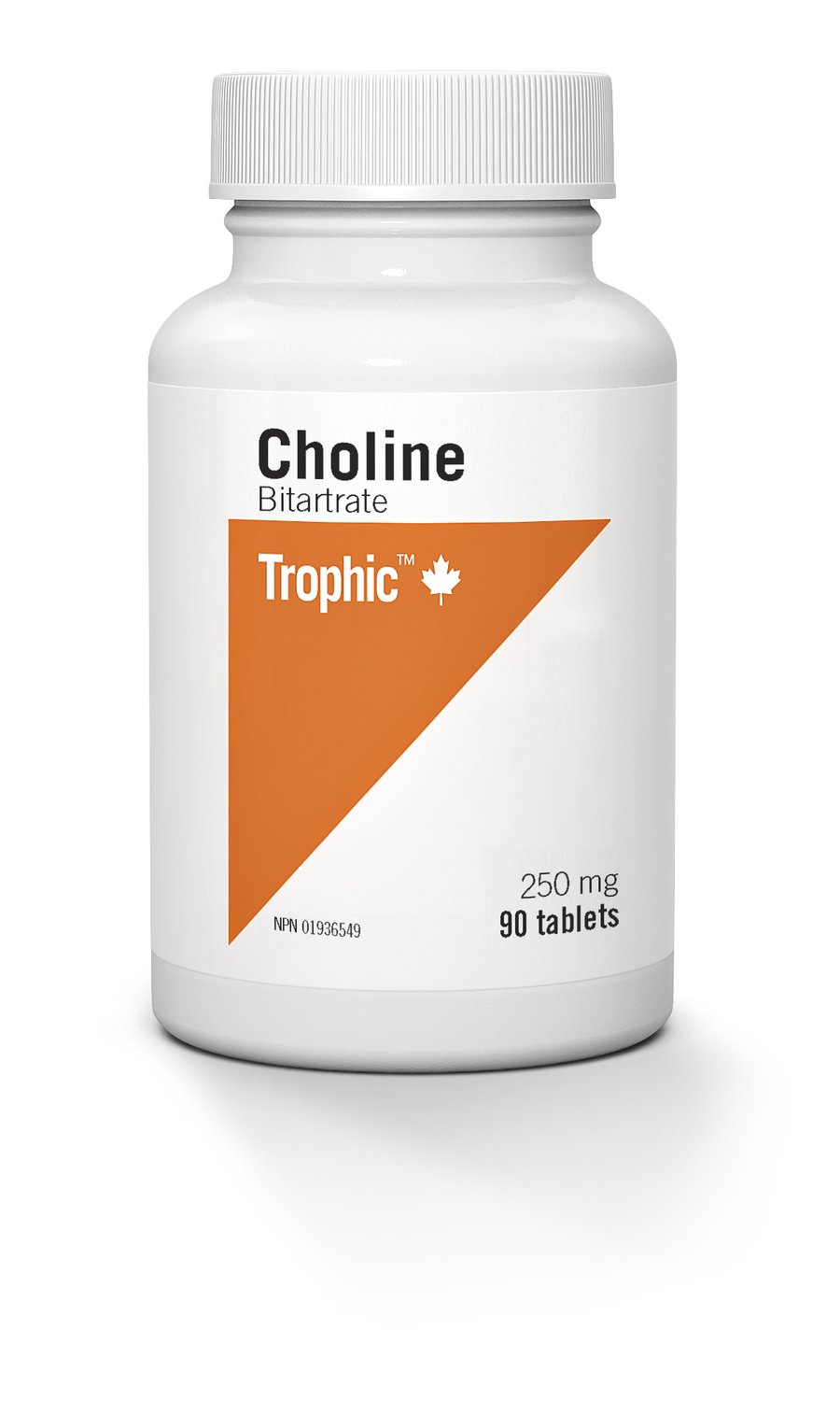 Trophic Choline Bitartrate 250mg 90 Tablets
