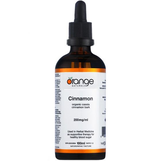 Orange Naturals Cinnamon 200mg/ml Tincture 100ml (Discontinued)