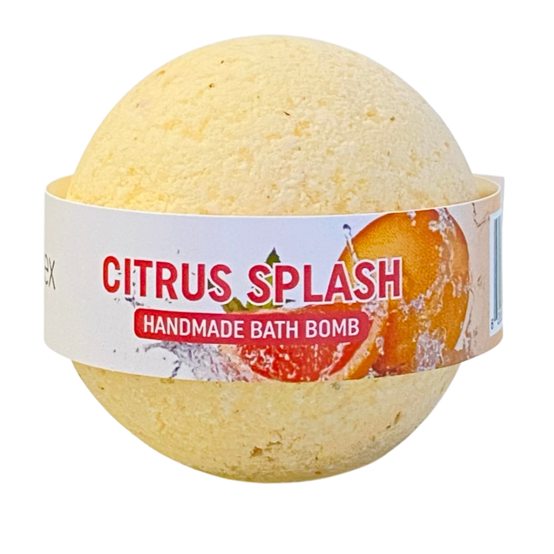 Enerex Citrus Splash Bath Bomb with Cranberry Seed Oil (Discontinued)