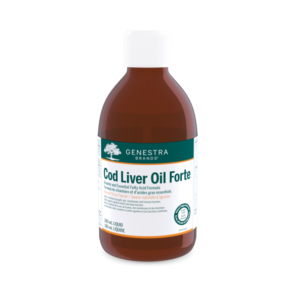 Genestra Cod Liver Oil Forte Orange 300ml