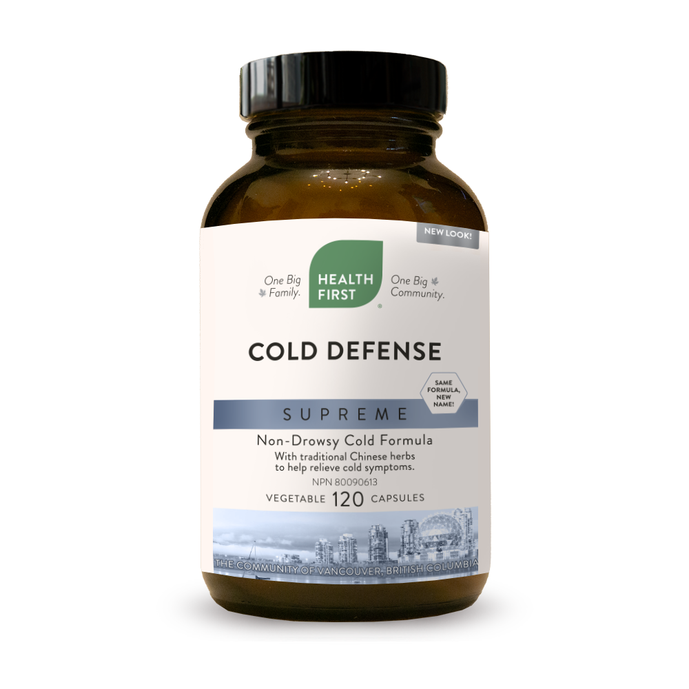 Health First Cold Defense Cold & Flu 120 Vegetarian Capsules