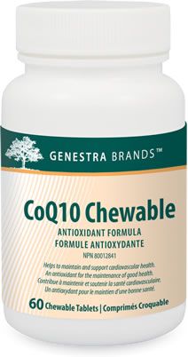 Genestra CoQ10 Chewable 60 Chewable Tablets