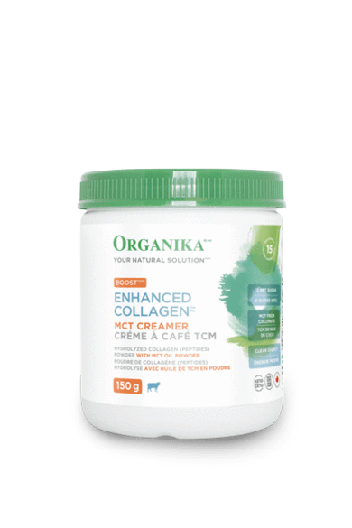 Organika Enhanced Collagen MCT Creamer 150g