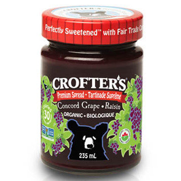 Crofter's Organic Concord Grape Spread 235ml