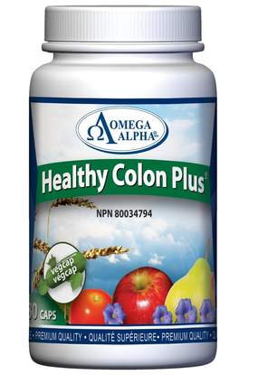 Omega Alpha Healthy Colon Plus 180 Vegetarian Capsules