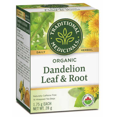 Traditional Medicinals Organic  Dandelion Leaf & Root Tea 16 Bags