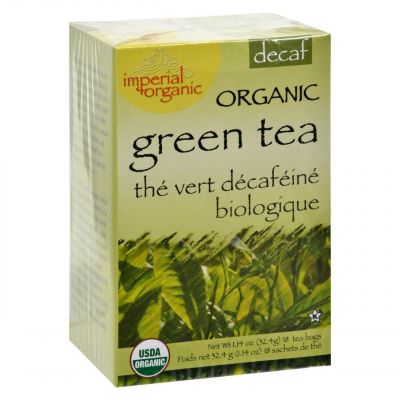 Uncle Lee's Imperial Organic Decaf Green Tea 18 Tea Bags
