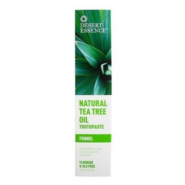 Desert Essence Tea Tree Oil Toothpaste With Fennel 130ml