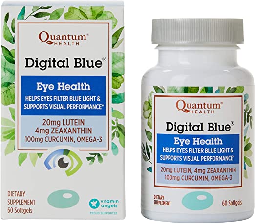 Quantum Health Digital Blue Eye Health 60 Softgels