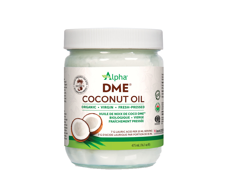 Alpha DME Virgin Coconut Oil Certified Organic 475ml
