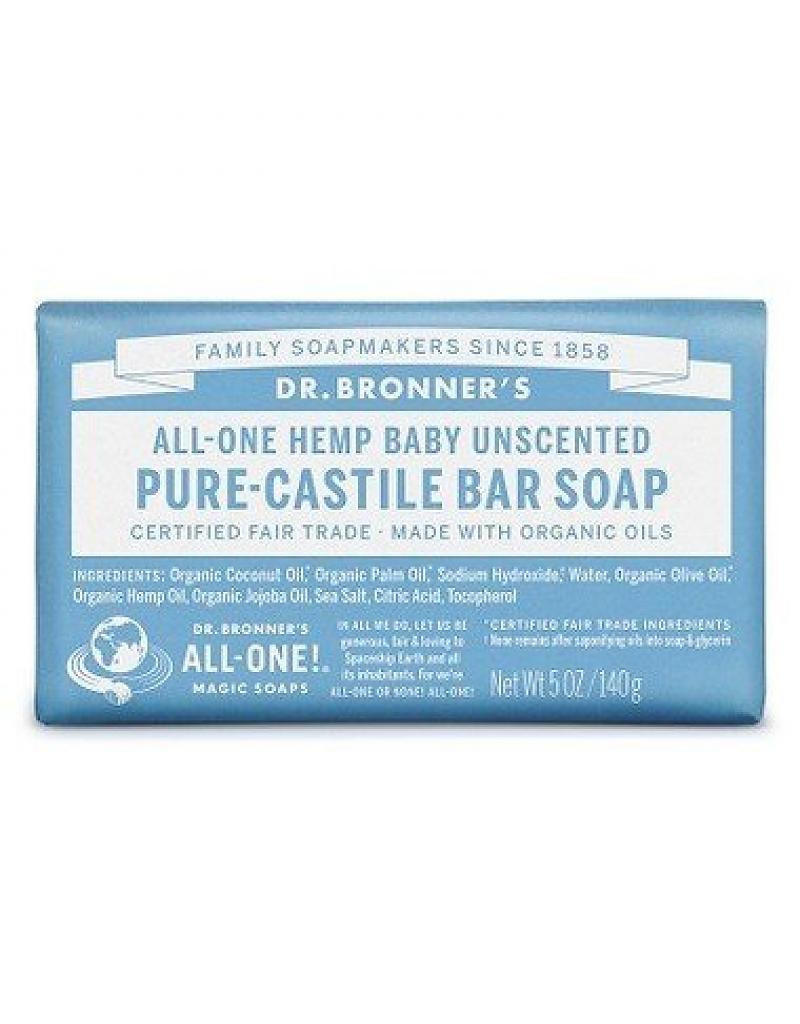 Dr. Bronner’s Organic Baby Mild Castile Bar Soap 142g