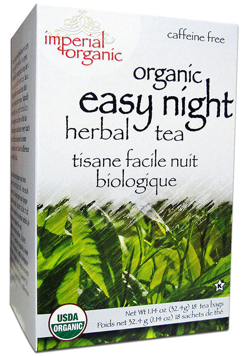 Uncle Lee's Organic Easy Night Herbal Tea 18 Tea Bags