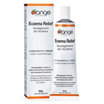 Orange Naturals Eczema Relief Homeopathic Cream 50g