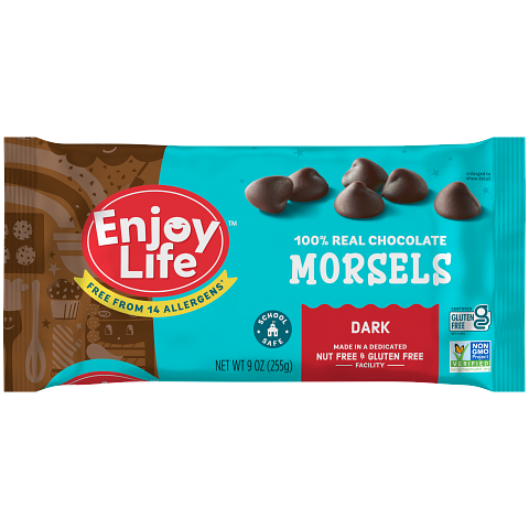 Enjoy Life Dark Chocolate Morsels (Chips) 255g