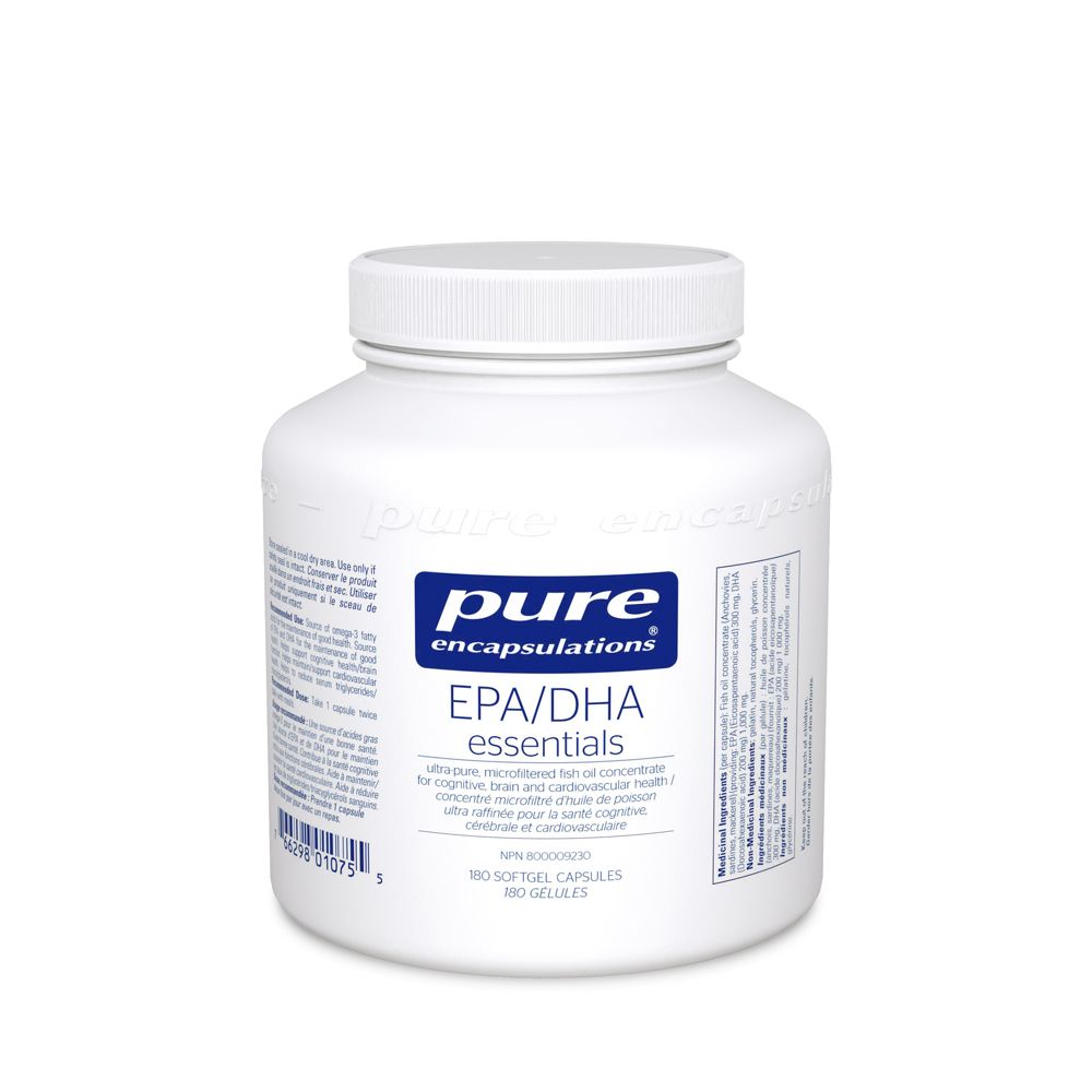Pure Encapsulations EPA/DHA Essentials 180 Softgels