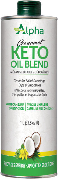 Alpha Gourmet Keto Oil Blend (with Camelina) 1 L Tin