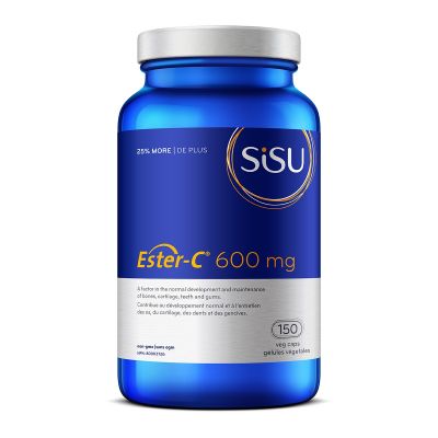 Sisu Ester-C 600Mg With Citrus Bioflavonoids BONUS 150 Capsules