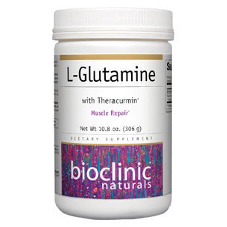 Bioclinic Naturals L-Glutamine With Theracurmin 306g