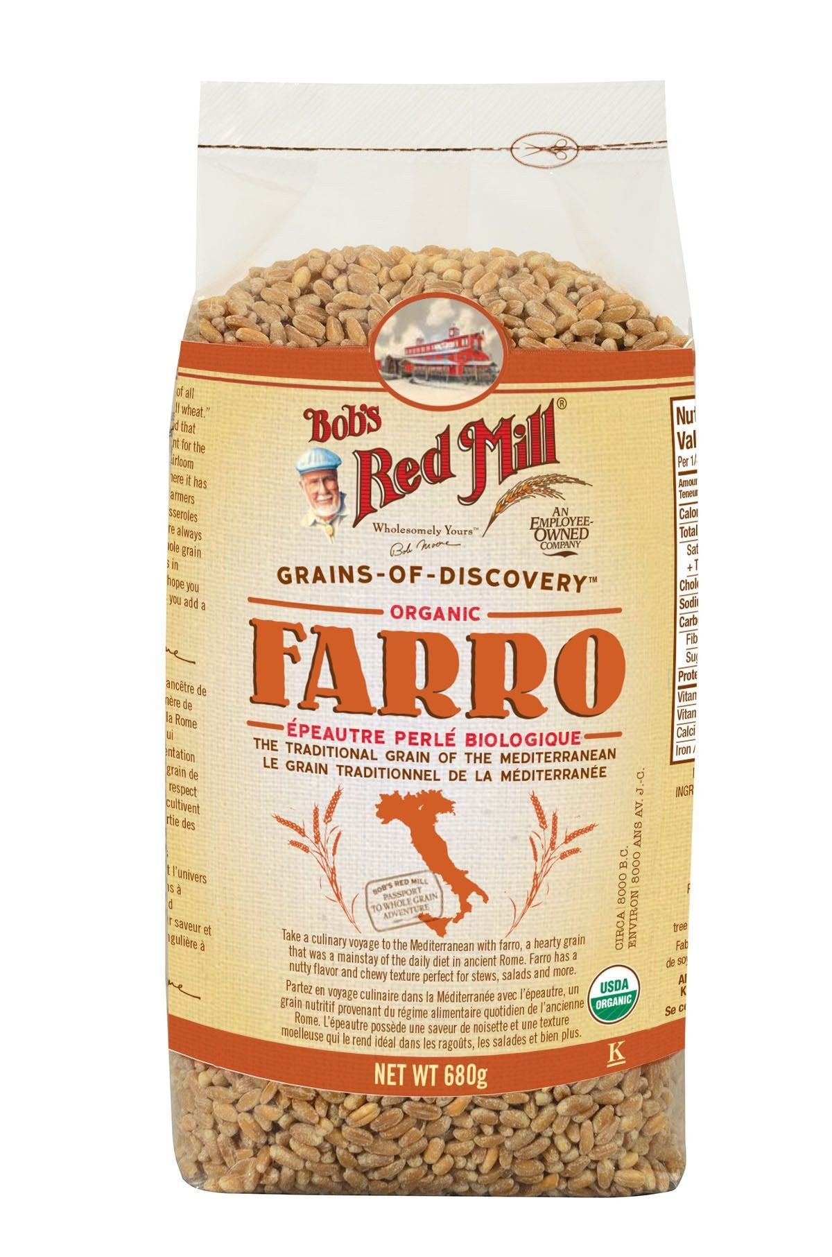Bob’s Red Mill Organic Farro 680g