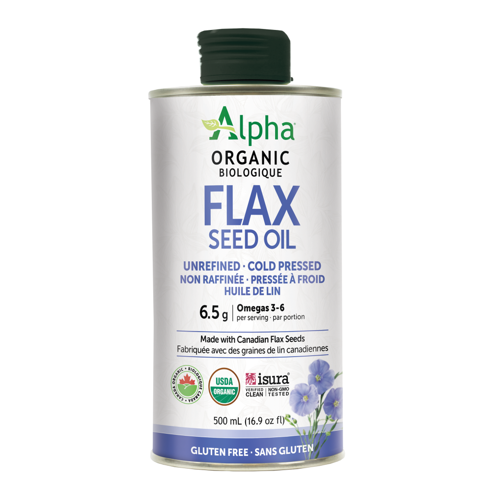 Alpha Organic Flax Seed Oil 500ml
