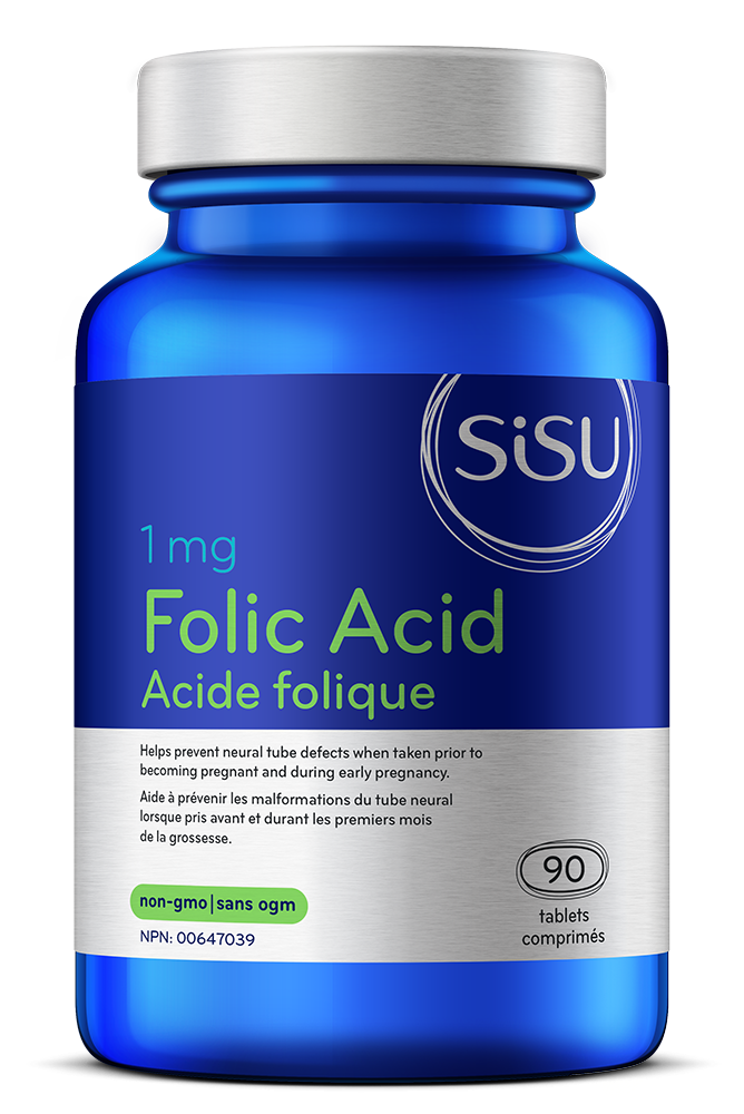 Sisu Folic Acid 1mg 90 Tablets