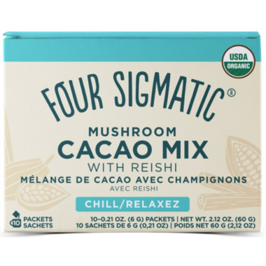 Four Sigmatic Mushroom Cocoa Mix with Reishi 10 Packets