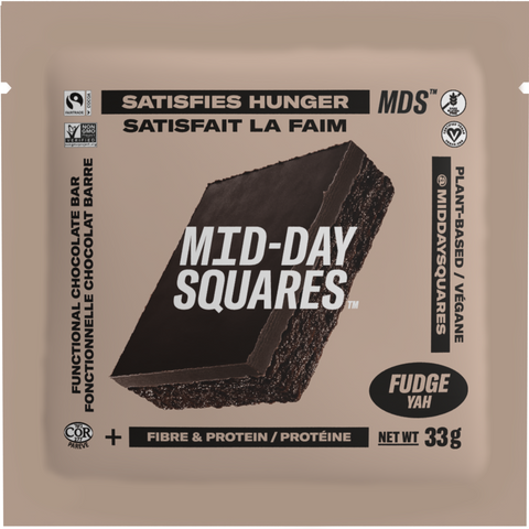 Mid-Day Squares Singles Fudge Yah 33g