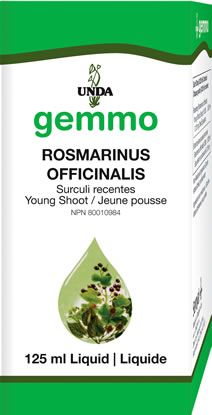 Unda Gemmo Rosmarinus Officinalis 125ml