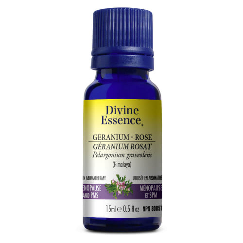 Divine Essence Geranium Rose Essential Oil 15ml
